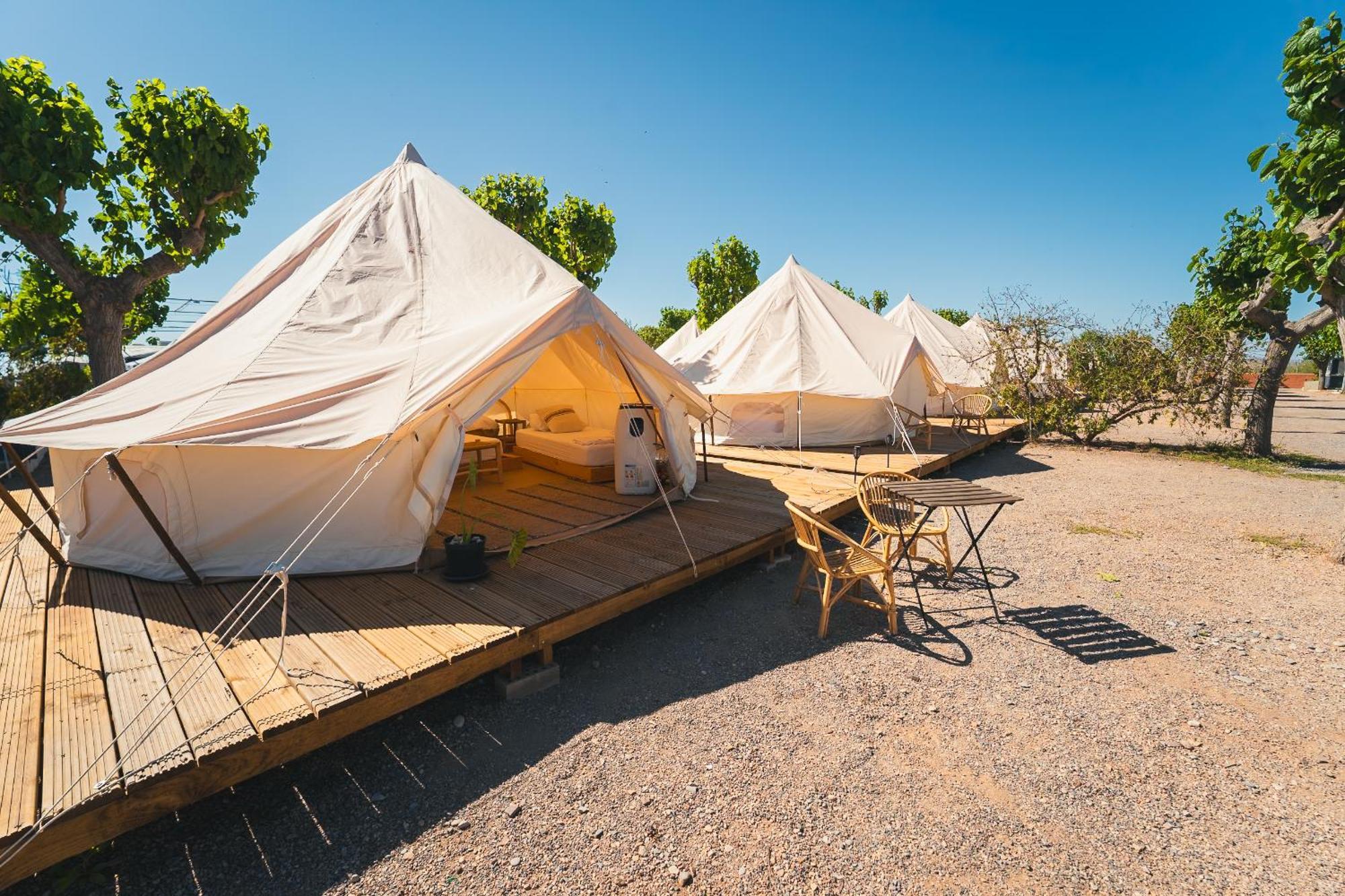 Camping Tres Estrellas Mediterraneo 奇尔切斯 外观 照片