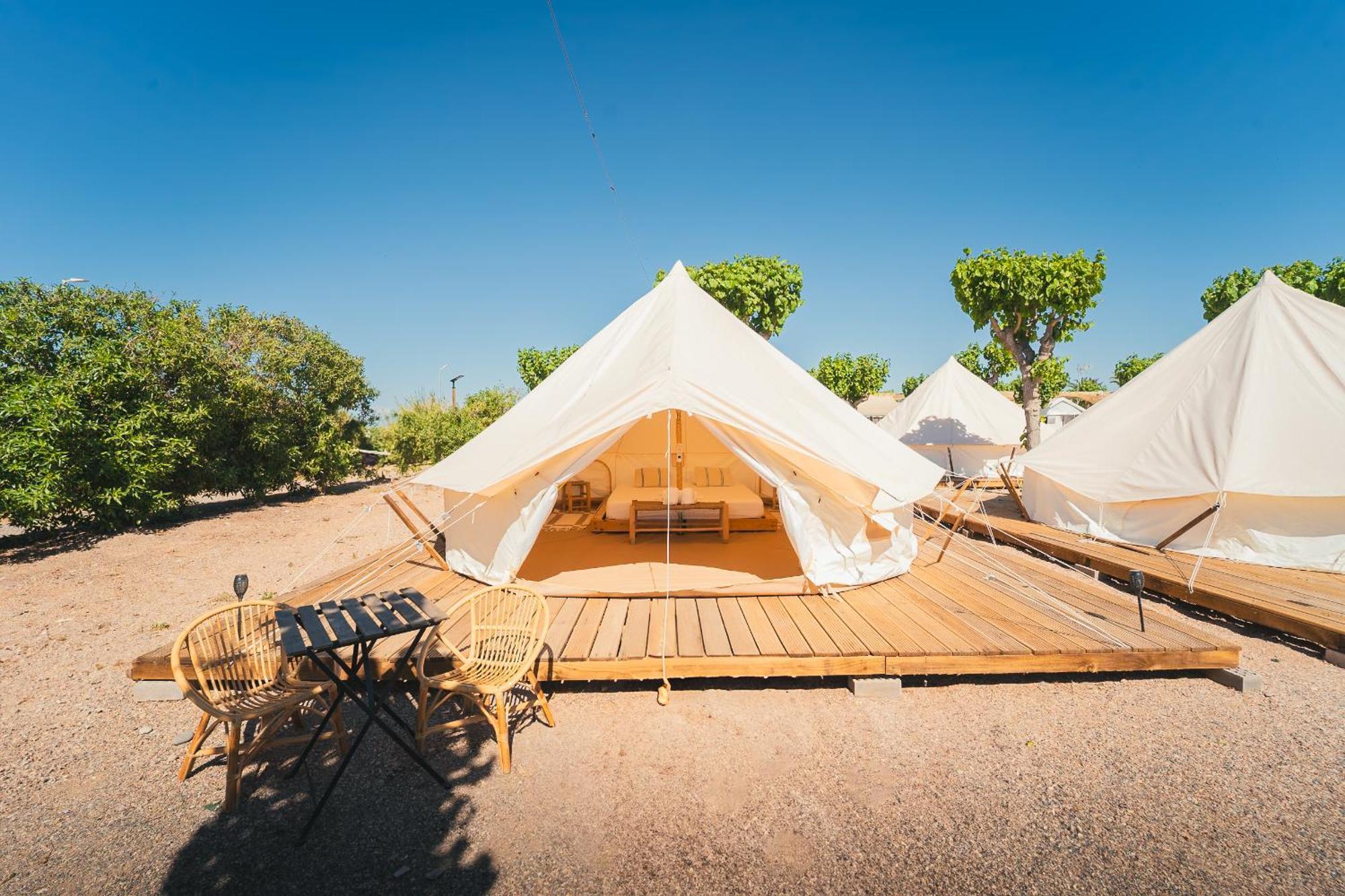 Camping Tres Estrellas Mediterraneo 奇尔切斯 外观 照片